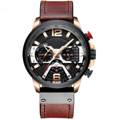 Military Chronograph Wristwatch