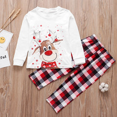 Xmas Family Matching Pajamas Set for the Family and family Dog