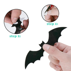 3D Wall Bat Stickers Halloween Decoration