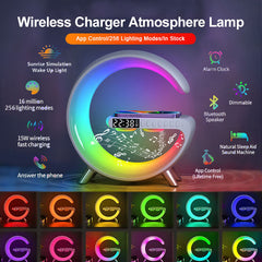 Wireless Charger Speaker  Lamp