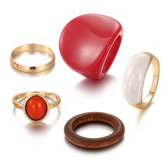 Retro Rings Set