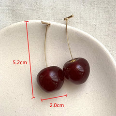 Sweet Cherry Earrings