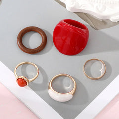 Retro Rings Set