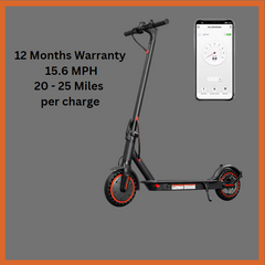 HEZZO 36v 350W 10.4Ah 15.6MPH Electric Scooter Adult HS-04Pro 8.5" Self-Balance Folding Kick Escooter Smart App