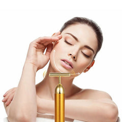 Gold Facial Roller Massager