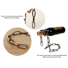 Magic Iron Chain Wine Holder